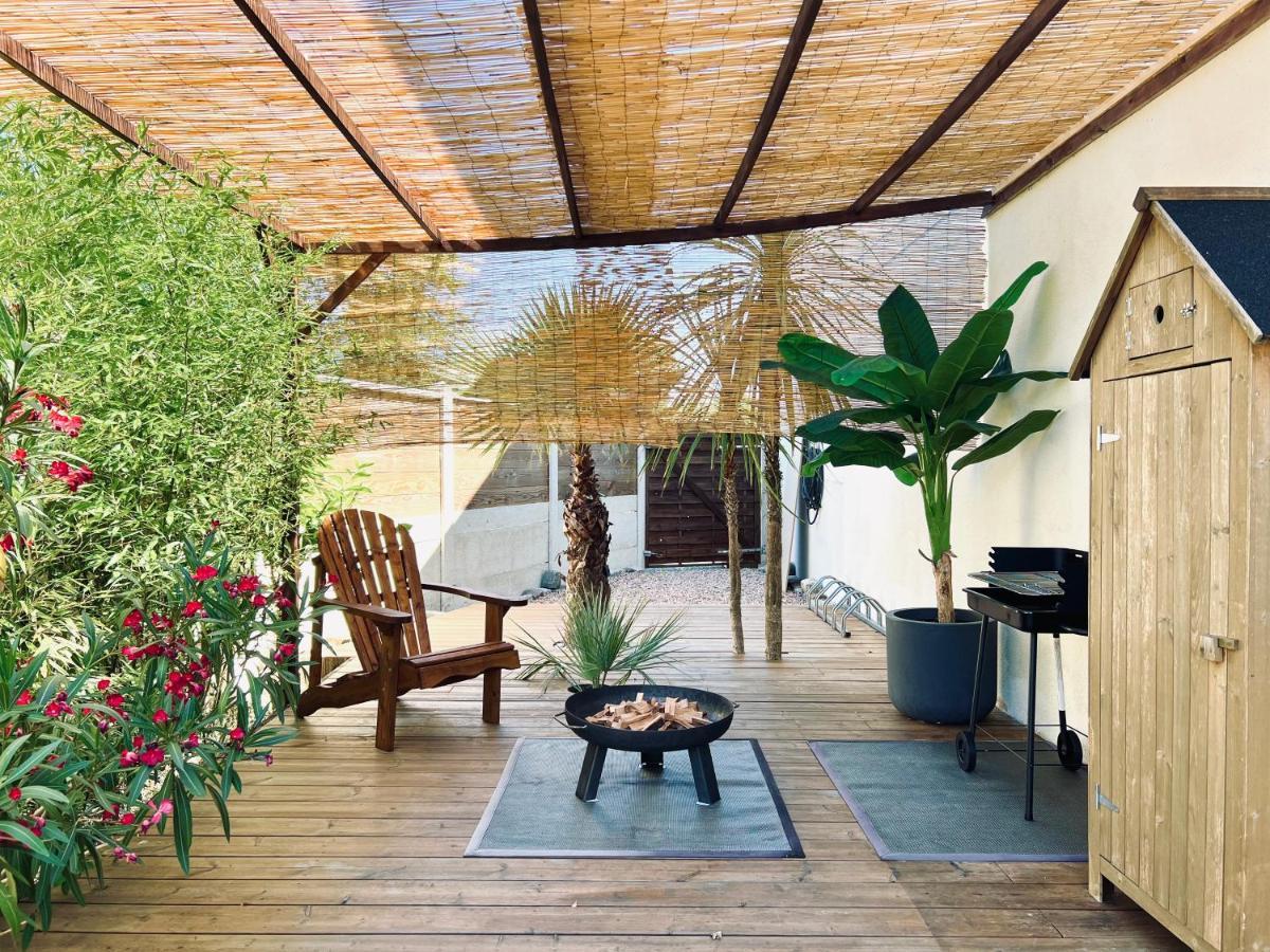 Lanton Plage - Appartement 6 Pers. Terrasse Bagian luar foto